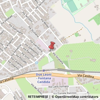Mappa Via Giarratana, 46, 00133 Roma, Roma (Lazio)