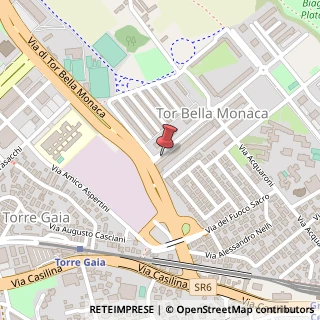 Mappa Viale Paolo Ferdinando Quaglia, 2, 00133 Roma, Roma (Lazio)
