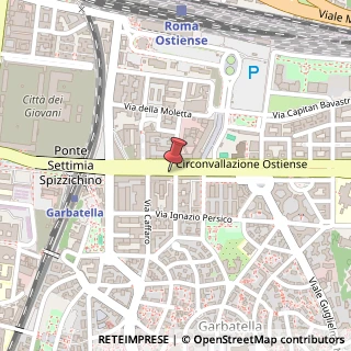 Mappa Circonvallazione Ostiense, 158, 00154 Roma, Roma (Lazio)