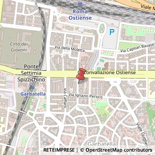 Mappa Via Nicolò da Pistoia, 30, 00154 Roma, Roma (Lazio)