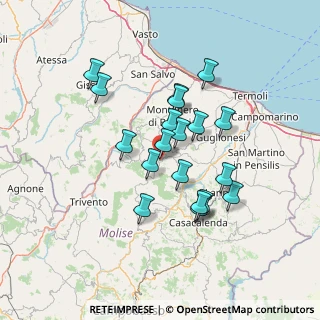 Mappa Via Indipendenza, 86030 Acquaviva Collecroce CB, Italia (12.42158)