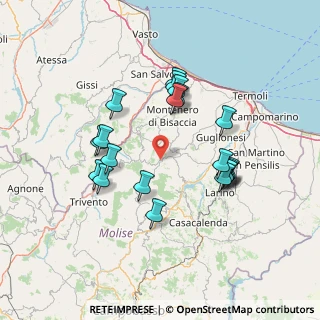 Mappa Via Indipendenza, 86030 Acquaviva Collecroce CB, Italia (14.211)