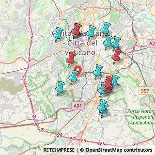 Mappa Piazza Carlo Forlanini, 00151 Roma RM, Italia (4.038)
