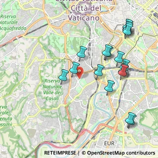 Mappa Piazza Carlo Forlanini, 00151 Roma RM, Italia (2.48444)