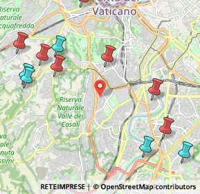 Mappa Via Viola Giacinto, 00151 Roma RM, Italia (2.925)