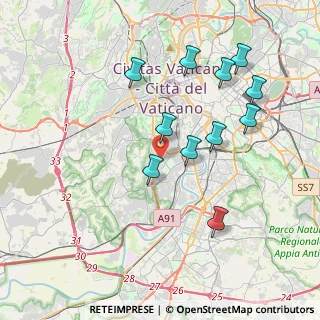 Mappa Via Viola Giacinto, 00151 Roma RM, Italia (4.01909)