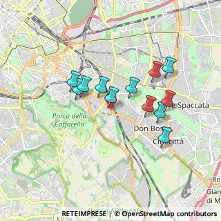 Mappa Via Patrica, 00178 Roma RM, Italia (1.61417)