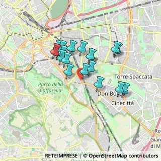 Mappa Via Patrica, 00178 Roma RM, Italia (1.50895)