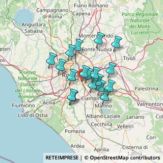 Mappa Via Patrica, 00178 Roma RM, Italia (10.25056)