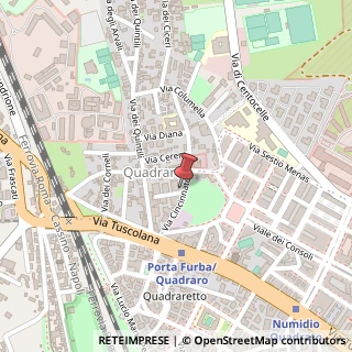 Mappa Via Maia, 6, 00175 Roma, Roma (Lazio)