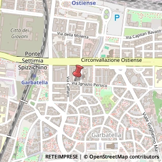 Mappa Via Ignazio Persico, 80/A, 00154 Roma, Roma (Lazio)