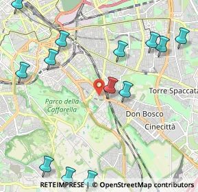 Mappa Via Giulianello, 00178 Roma RM, Italia (2.90077)