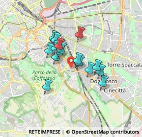 Mappa Via Giulianello, 00178 Roma RM, Italia (1.32176)