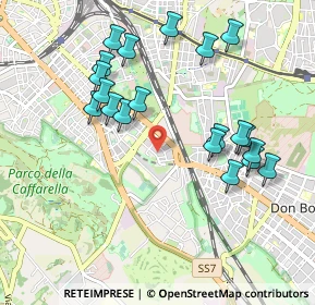 Mappa Via Giulianello, 00178 Roma RM, Italia (1.0595)