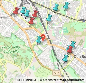 Mappa Via Giulianello, 00178 Roma RM, Italia (1.29692)