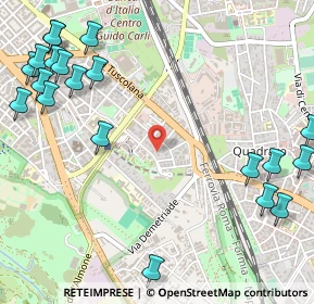 Mappa Via Giulianello, 00178 Roma RM, Italia (0.82)