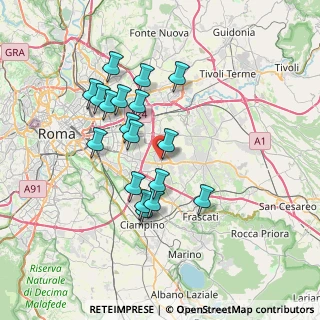 Mappa Via Giovanni Boldù, 00133 Roma RM, Italia (6.78778)