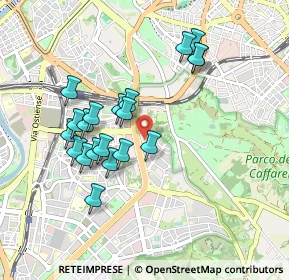 Mappa Via Cornelio Magni, 00154 Roma RM, Italia (0.8955)