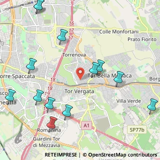 Mappa Via Giovanni Rosini, 00133 Roma RM, Italia (2.94154)