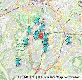 Mappa Via Giacomo Folchi, 00149 Roma RM, Italia (1.39727)