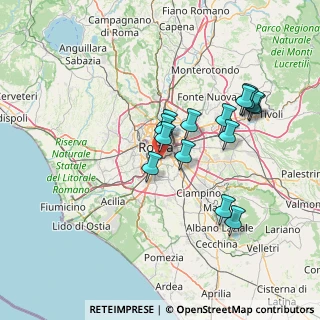 Mappa Via Alessandro Valignano, 00154 Roma RM, Italia (13.86267)