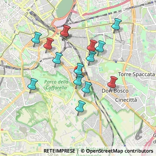 Mappa Arco Di Travertino, 00178 Roma RM, Italia (1.88067)