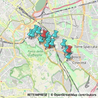 Mappa Arco Di Travertino, 00178 Roma RM, Italia (1.23938)