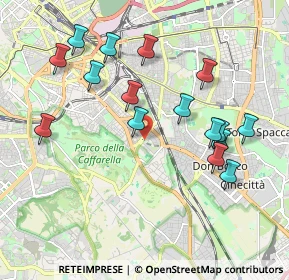 Mappa Arco Di Travertino, 00178 Roma RM, Italia (2.12438)