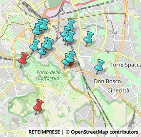 Mappa Arco Di Travertino, 00178 Roma RM, Italia (1.87941)