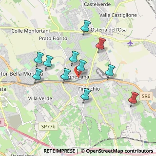 Mappa Via Motta Camastra, 00132 Roma RM, Italia (1.81818)