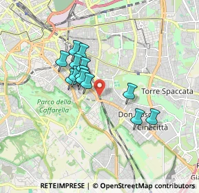 Mappa TUSCOLANA- ACQUEDOTTO FELICE, 00181 Roma RM, Italia (1.42154)
