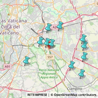 Mappa TUSCOLANA- ACQUEDOTTO FELICE, 00181 Roma RM, Italia (4.34273)