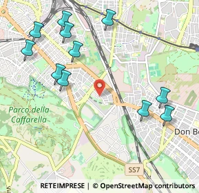 Mappa Via Carroceto, 00178 Roma RM, Italia (1.28)