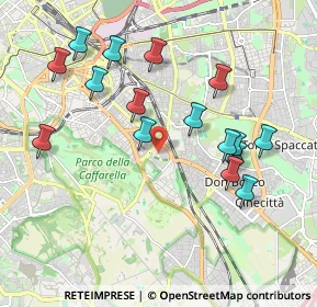 Mappa Via Carroceto, 00178 Roma RM, Italia (2.10375)