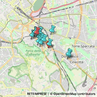 Mappa Via Carroceto, 00178 Roma RM, Italia (1.39471)