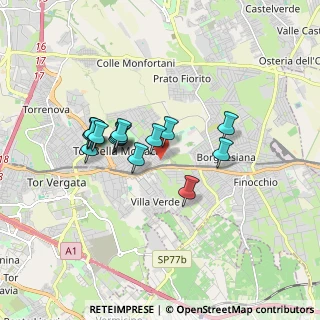 Mappa Via Pozzallo, 00133 Roma RM, Italia (1.46)