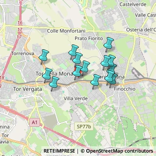 Mappa Via Pozzallo, 00133 Roma RM, Italia (1.45571)