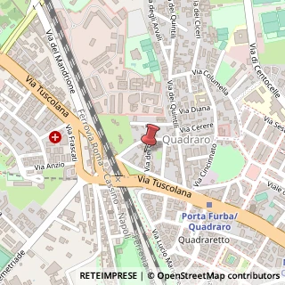 Mappa Via dei Corneli, 15, 00175 Roma, Roma (Lazio)