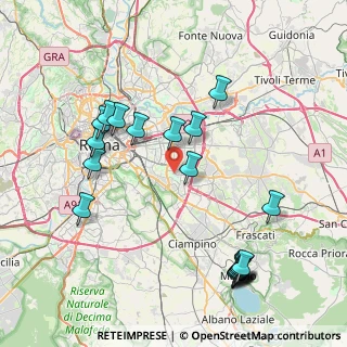 Mappa Via Ercole Pellini, 00169 Roma RM, Italia (9.718)