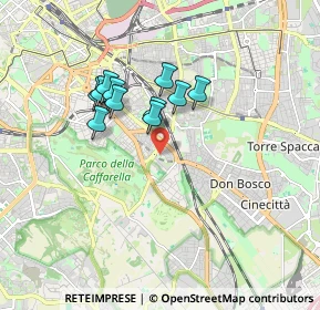 Mappa Via Collegentilesco, 00178 Roma RM, Italia (1.47091)