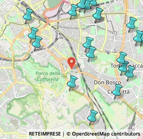Mappa Via Collegentilesco, 00178 Roma RM, Italia (2.9335)