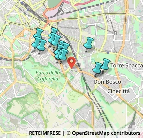 Mappa Via Collegentilesco, 00178 Roma RM, Italia (1.46188)