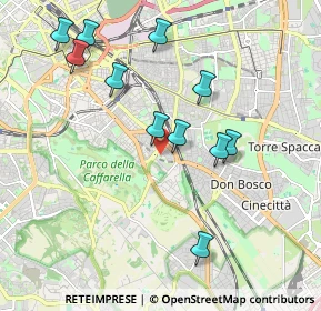 Mappa Via Collegentilesco, 00178 Roma RM, Italia (2.08455)