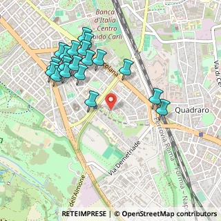Mappa Via Collegentilesco, 00178 Roma RM, Italia (0.5565)