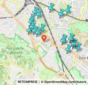 Mappa Via Collegentilesco, 00178 Roma RM, Italia (1.084)
