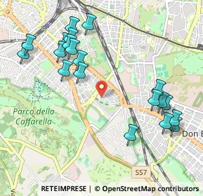 Mappa Via Collegentilesco, 00178 Roma RM, Italia (1.2185)