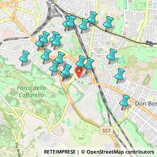 Mappa Via Collegentilesco, 00178 Roma RM, Italia (1.076)
