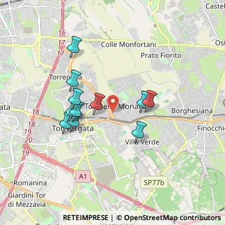 Mappa Via Stefano Pittaluga, 00133 Roma RM, Italia (1.69364)