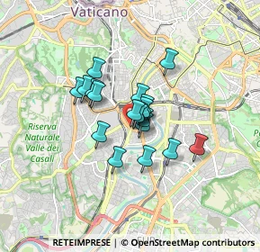 Mappa Via Quirino Majorana, 00146 Roma RM, Italia (1.10421)