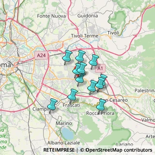 Mappa Graniti, 00132 Roma RM, Italia (4.85333)